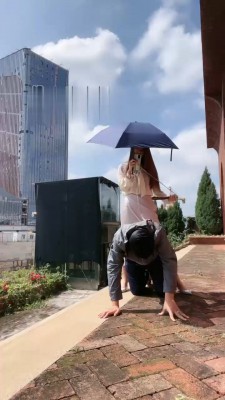 【一嬛】超美御姐户外遛狗 bf18873