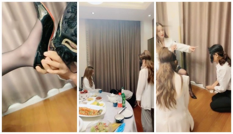 一诺,饭店调教母狗 200911-5