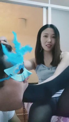 【心竹S】黑丝强制深喉恋足 bf14372