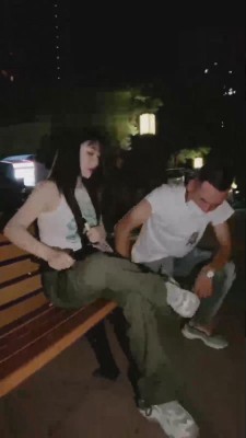 【风吟殿下】深夜户外骑马遛狗 bf17281