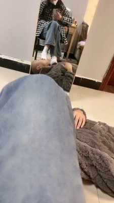 【惜沫】小白鞋白袜辱脚垫 bf21257