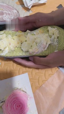 【艾文】舔鞋底食物/裸足蛋糕 bf12938