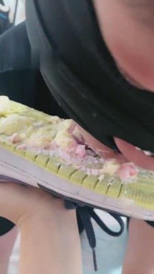 【艾文】舔鞋底食物/裸足蛋糕 bf12938