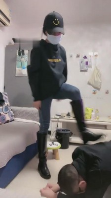 【鹿梦兮】长靴暴力踢踹家奴 bf12480