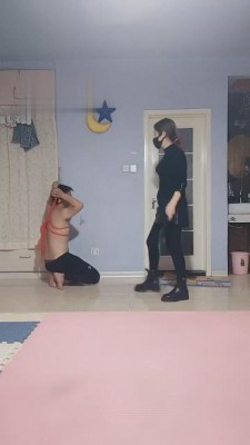 【雪儿】捆绑强制踢踹 bf4147