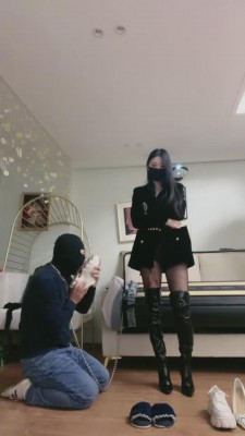 【仙女殿下】车模长靴黑丝羞辱老板【上】 bf3967