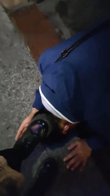 【梵高】成功三个美女路人踩踏 bf9041