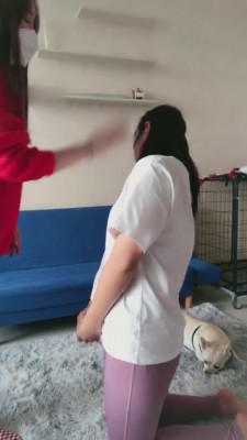 【蜜儿】暴力耳光抽脸/窒息母狗/sp bf9919