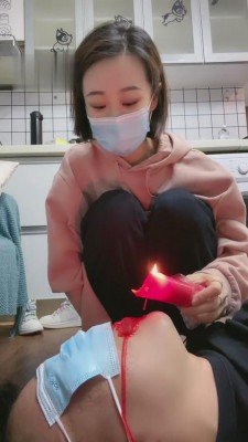 【Q月s】重度-滴蜡封嘴-恋足舔脚 bf4604