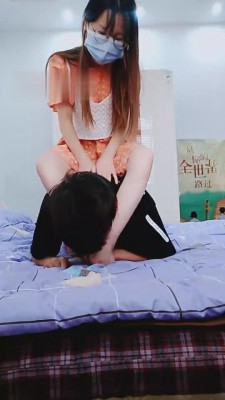 【南京樱樱学生主】剧情-表哥找表妹玩腿绞 G-210811-19