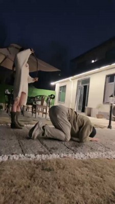 套路直播视频【沅芷大人】户外-白富美户外鞭打/长靴踩踏 bf25441