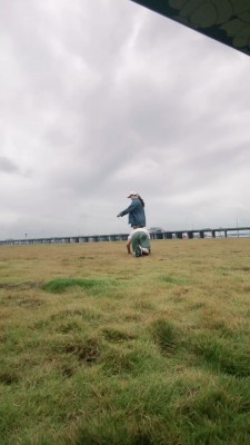 套路直播视频【宸宸 】户外遛狗骑马/脏靴踩狗爪-舔臭脚 bf26271