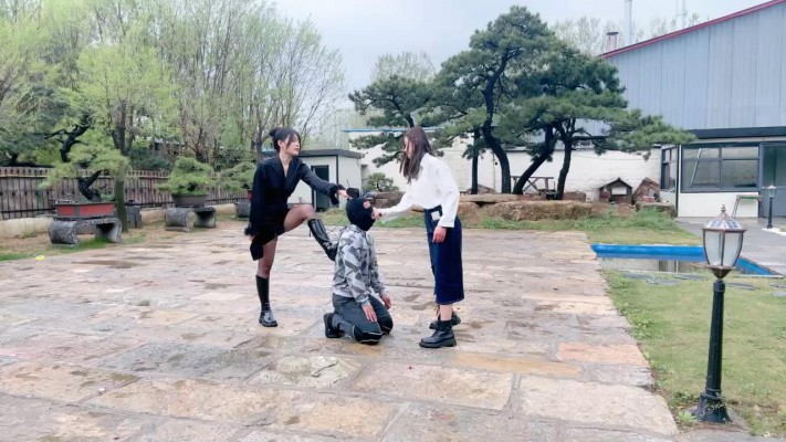 【宸宸】双S户外暴力耳光踢踹贱狗【续集双视角版】 bf26768