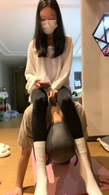 【香菜】瑜伽小姐姐-白袜闻舔/骑马犬化/近距离舔裸足/赏赐圣水 bf28296