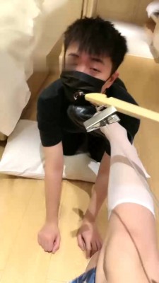 【小痴大大】JK洛丽塔皮鞋白袜-竖中指羞辱/鞋插嘴/掐脖窒息 bf28456