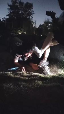 【米奥】户外遛狗-贝壳头白袜踩/舔脚/骑马 bf29317