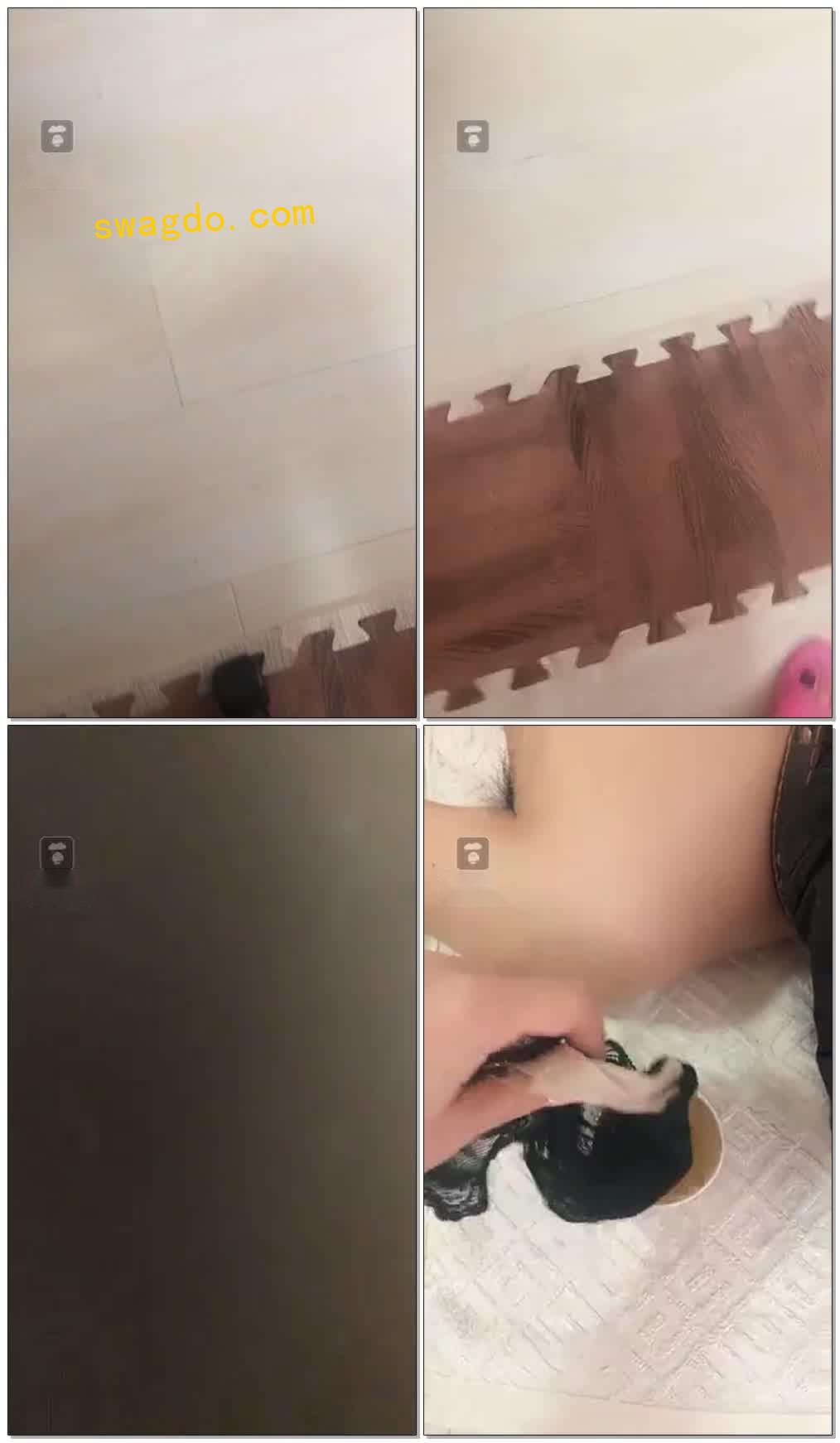 【9.26】晨起玩圈养狗，洗脚，圣水泡棉袜，圣水浇乳【29分钟】【冷颜女王】