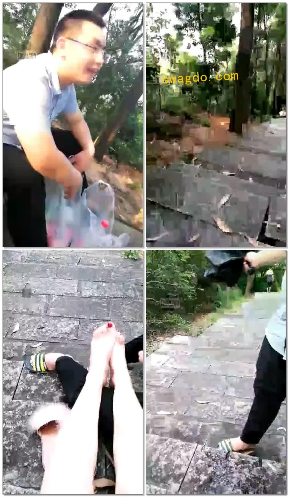 【10.01】野外调教贱狗，舔脚【43分钟】【东莞女S琳琳】