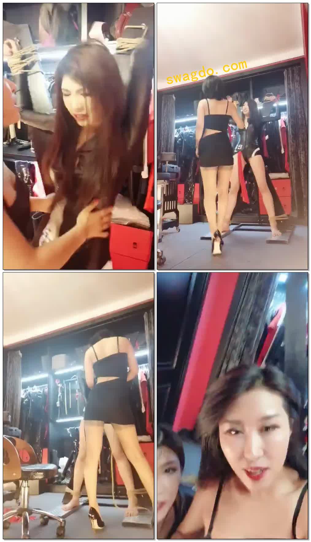 【12-1月】上校鞭打最美女奴【上校女王】【54分钟】