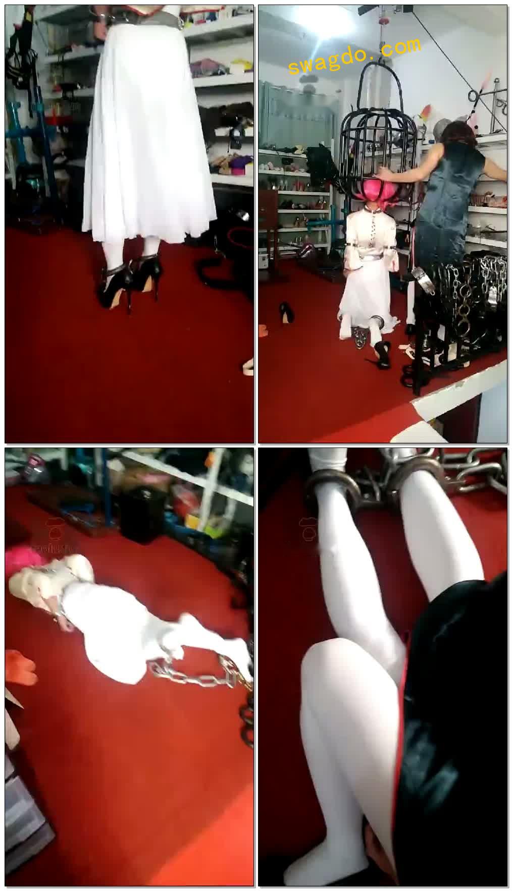 【1月】旗袍丝袜高跟鞋芭蕾舞女混搭【束之高阁】【40分钟】