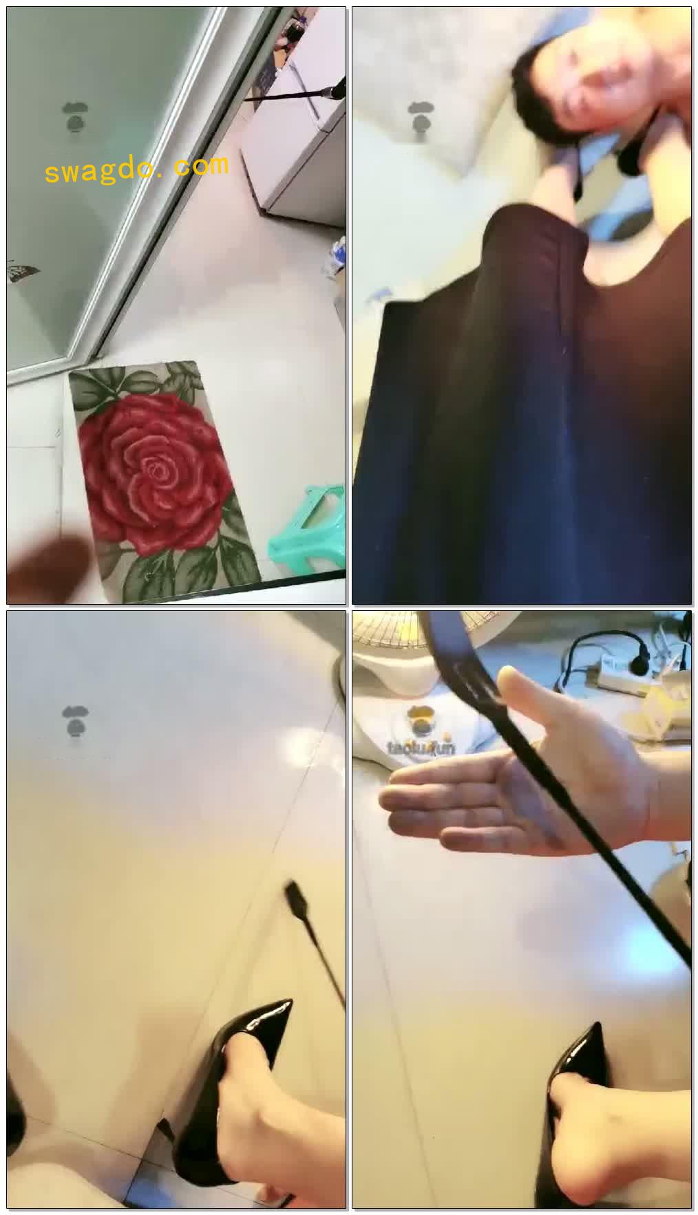 【1月】细跟踩踏贱狗【御灵学姐】【17分钟】