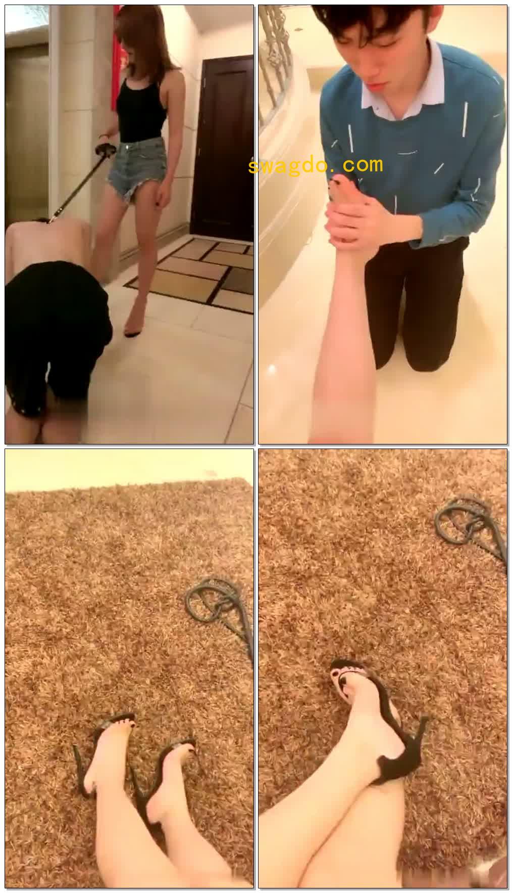 【巴宝莉】电梯口羞辱（宝爷版）【82分钟】