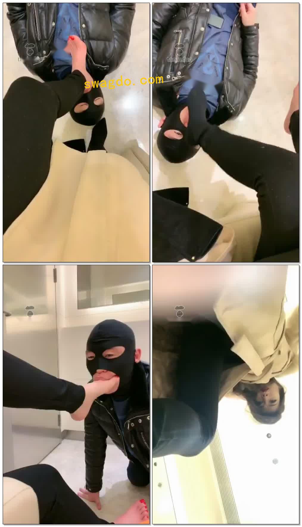 【歌迪斯S】调教贱狗深喉，舔脚【28分钟】