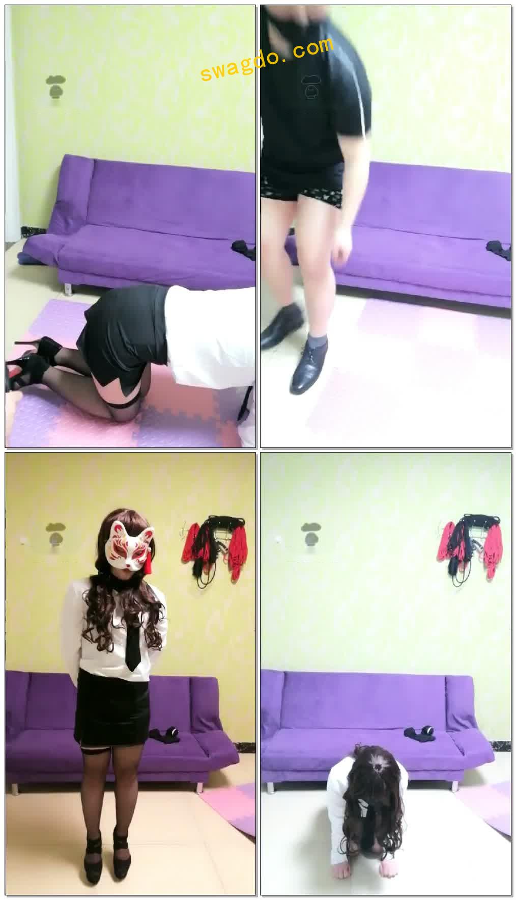 【男权宇宇】调教轻度刑奴，女奴【34分钟】