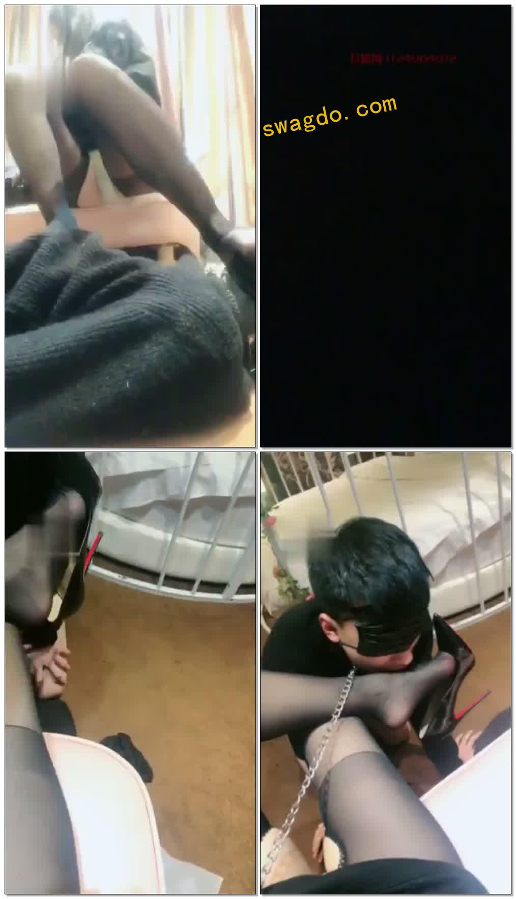 【摇摇老大】黑丝脚蹂躏男友【29分钟】