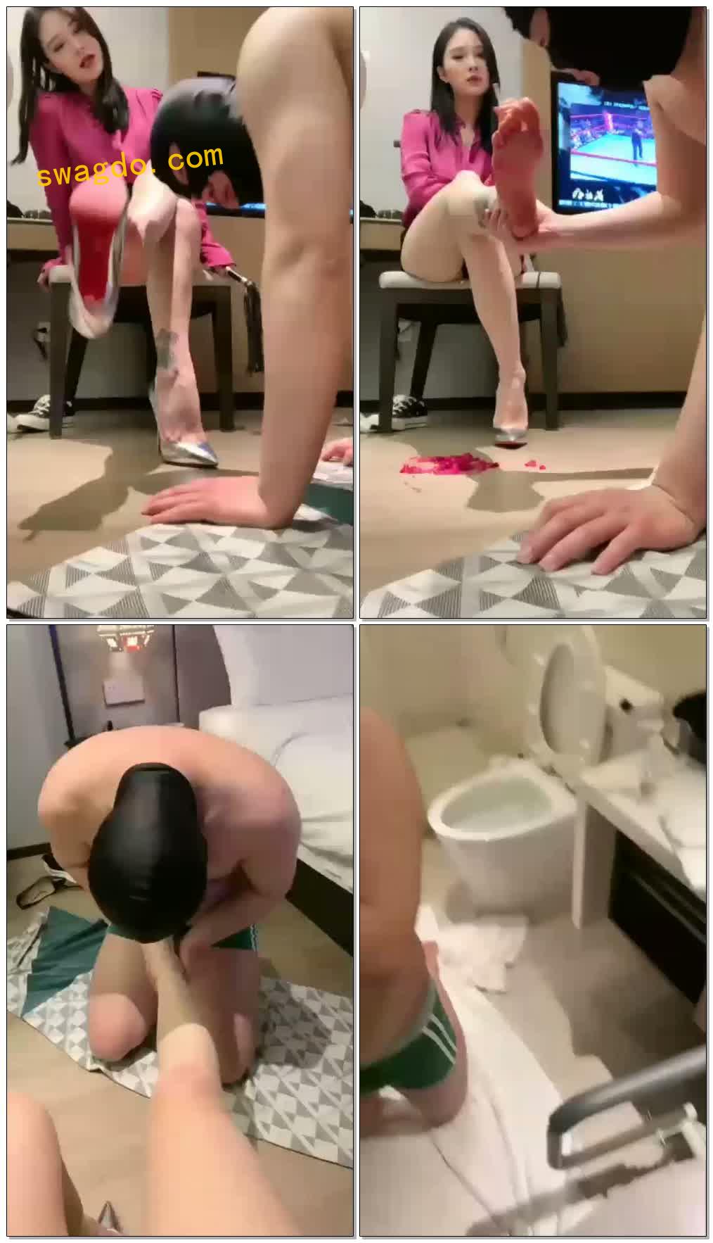 【筱月S】畜生，求了我一天要喝尿【51分钟】