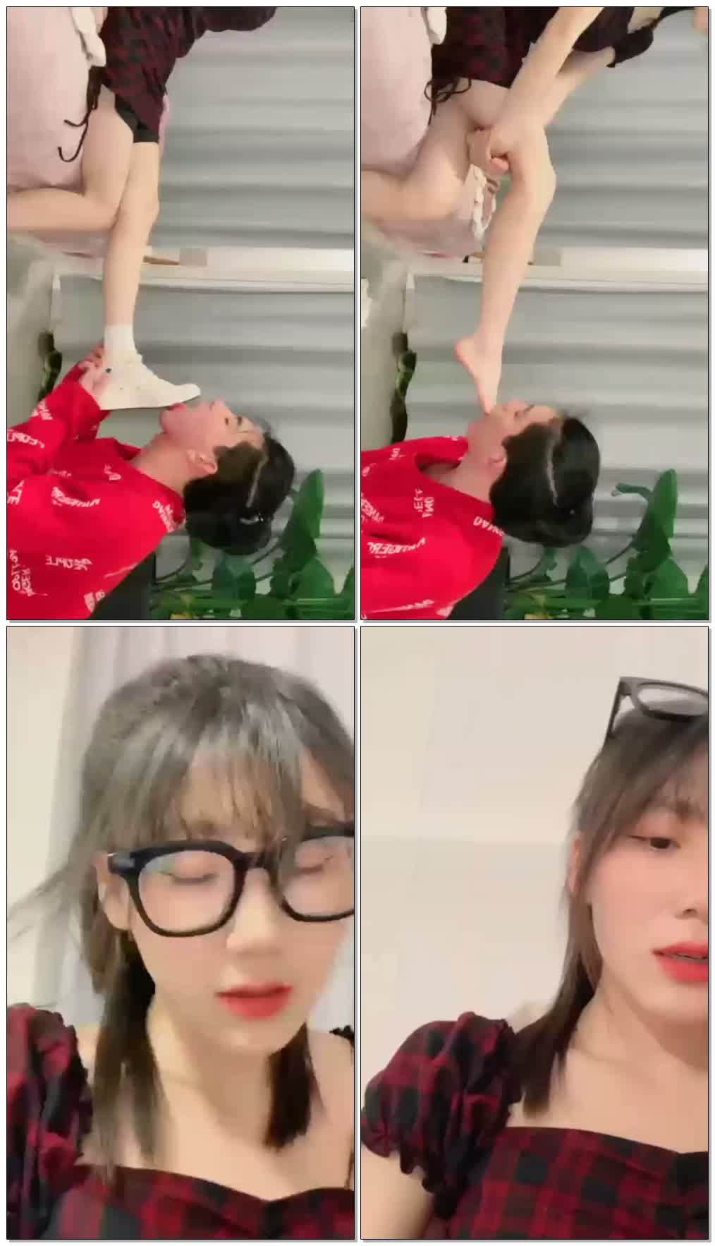 【戴戴s】玩半小时舔足，口水，聊半小时【60分钟】