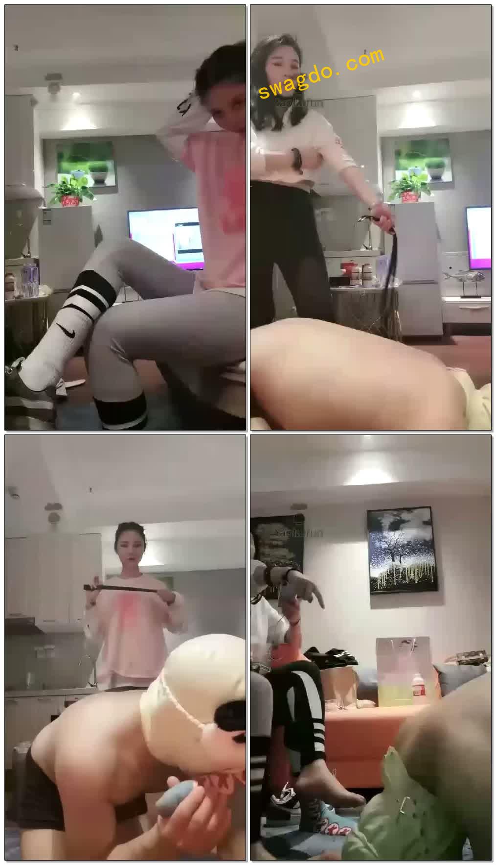 【猫又女王】双s刑奴重度鞭打【62分钟】