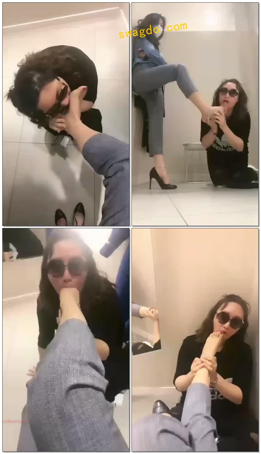 【歌迪丝S】服装店骑母狗，继续践踏！【38分钟】