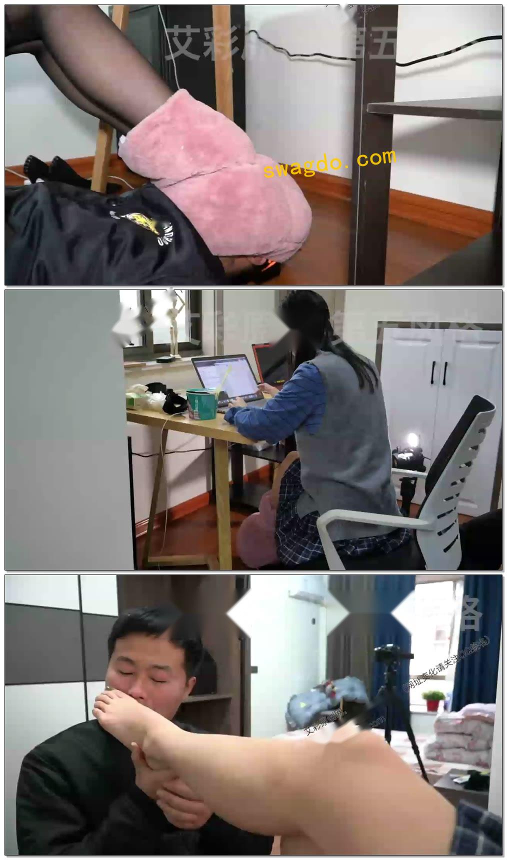 【第5风格】给小敏当鞋垫裸足踩面包舔脚【20分钟】