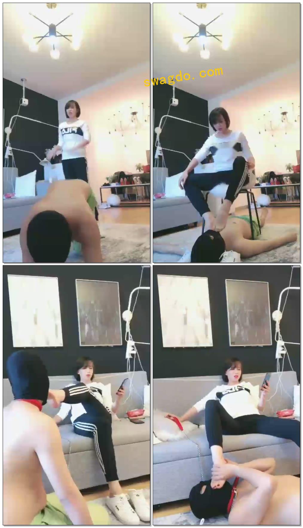 【冷颜S】玩弄羞辱学生奴【60分钟】