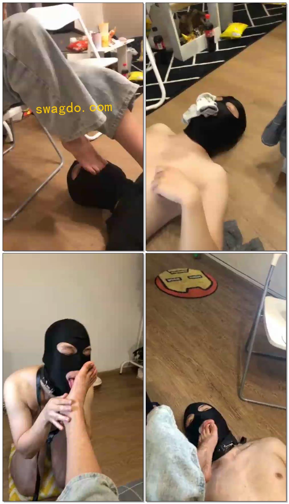 【南京菜小心情侣S】情侣上课帆布鞋调教【95分钟】