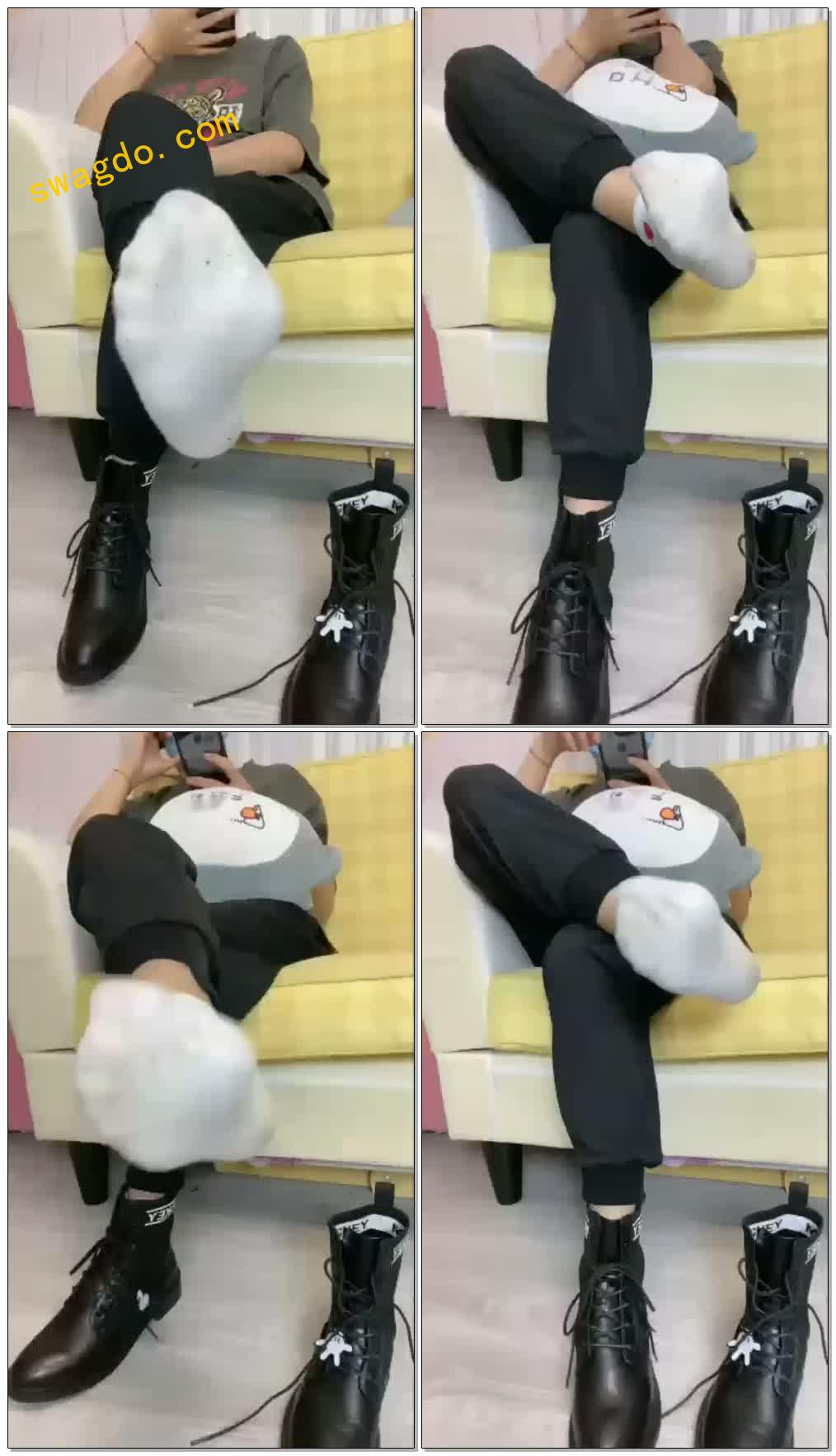 【美离子】棉袜第一视角诱惑【25分钟】