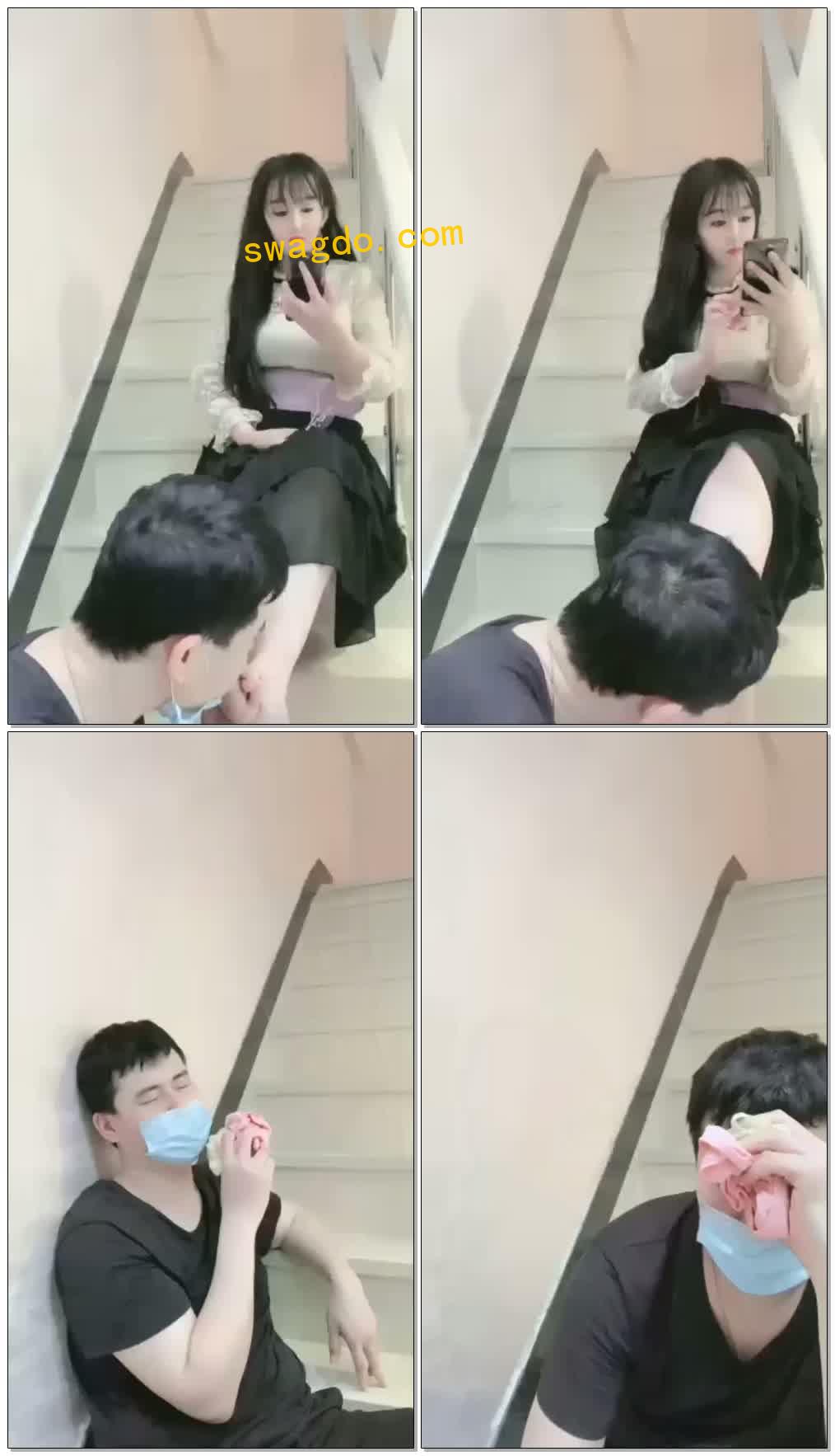 【辛迪无情s】楼梯夜调奴电梯奴【66分钟】