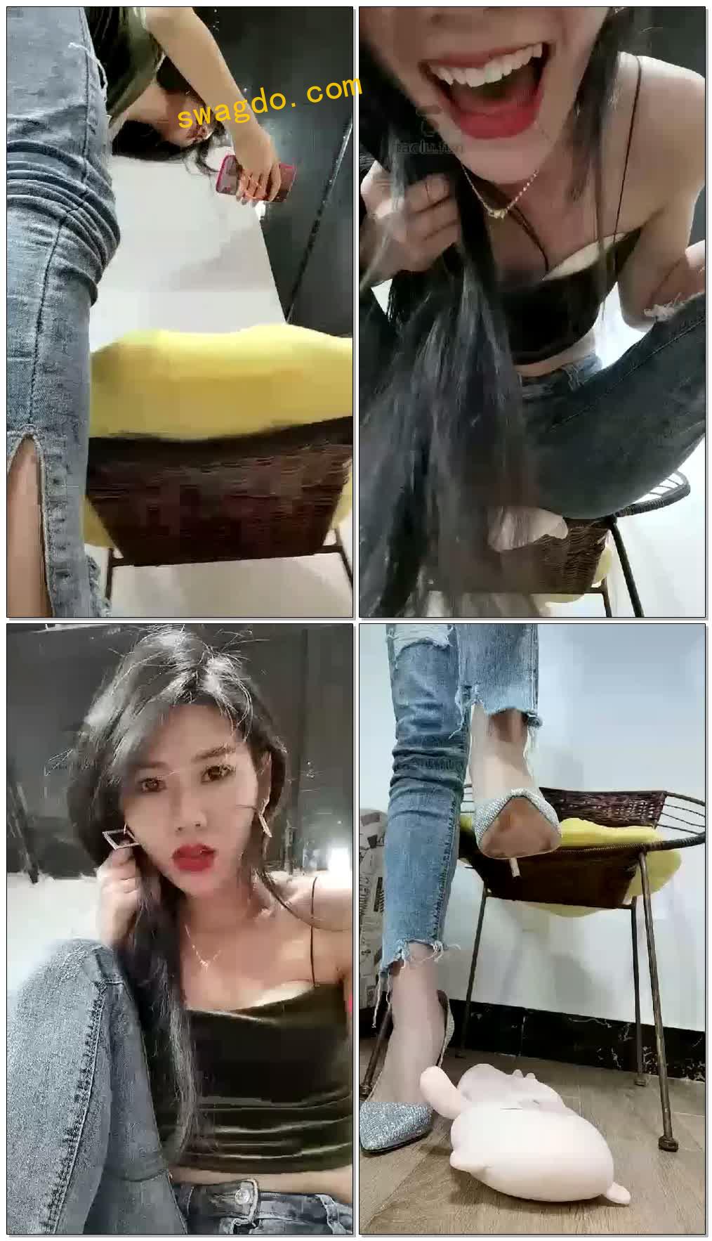 【芷晴】牛仔裤第一视角【60分钟】