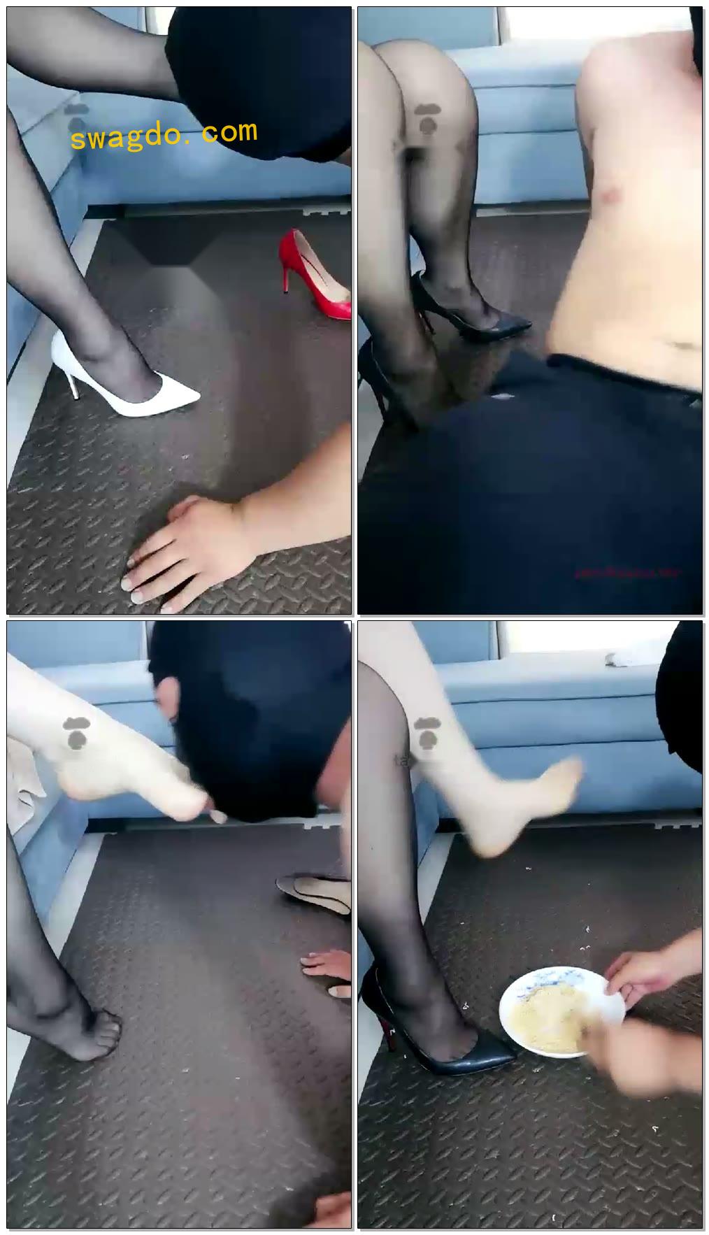 【郑州0度大人】红高黑丝玩奶狗【42分钟】【普清】