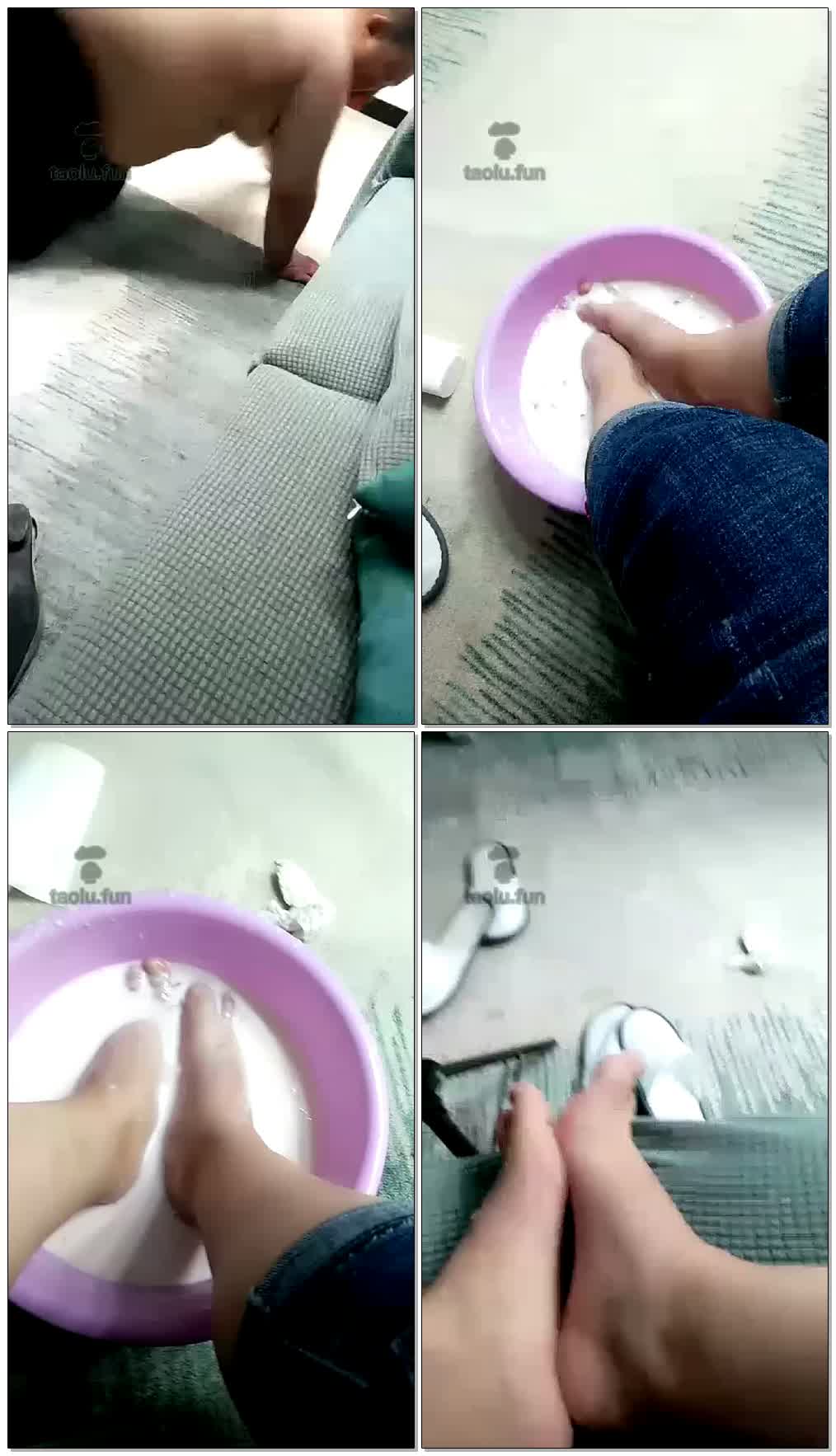 【浮生S】肥奴伺候泡脚，喝奶！【112分钟】【高清】