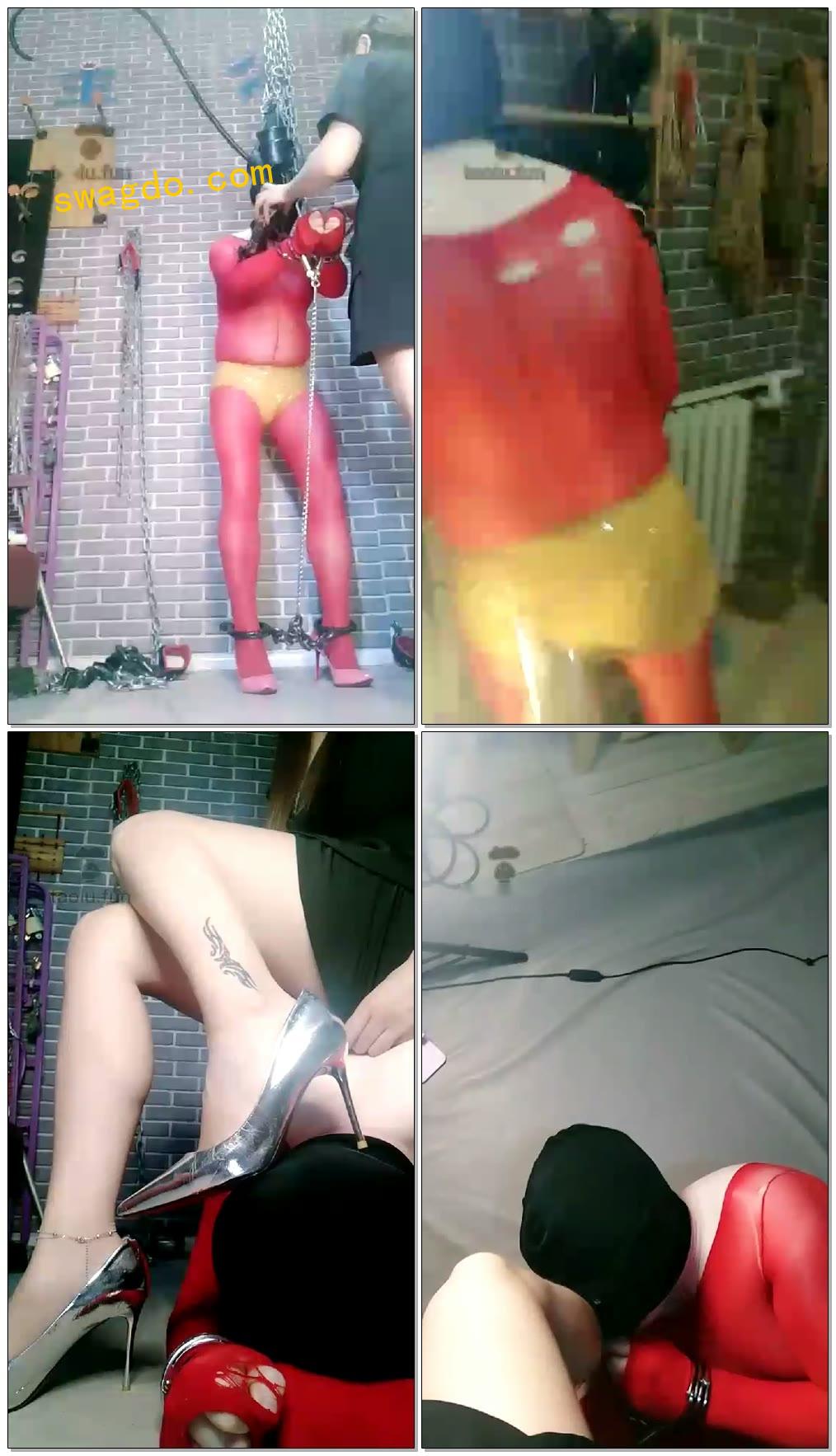 【东营天香百合】人体鞋架，手铐控制【73分钟】【普清】