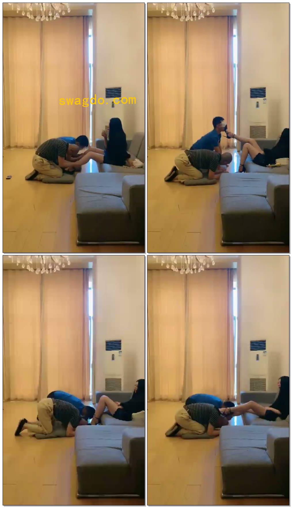 【leah利亚S】首部调教父子，圈内知名老奴【25分钟】【普清】