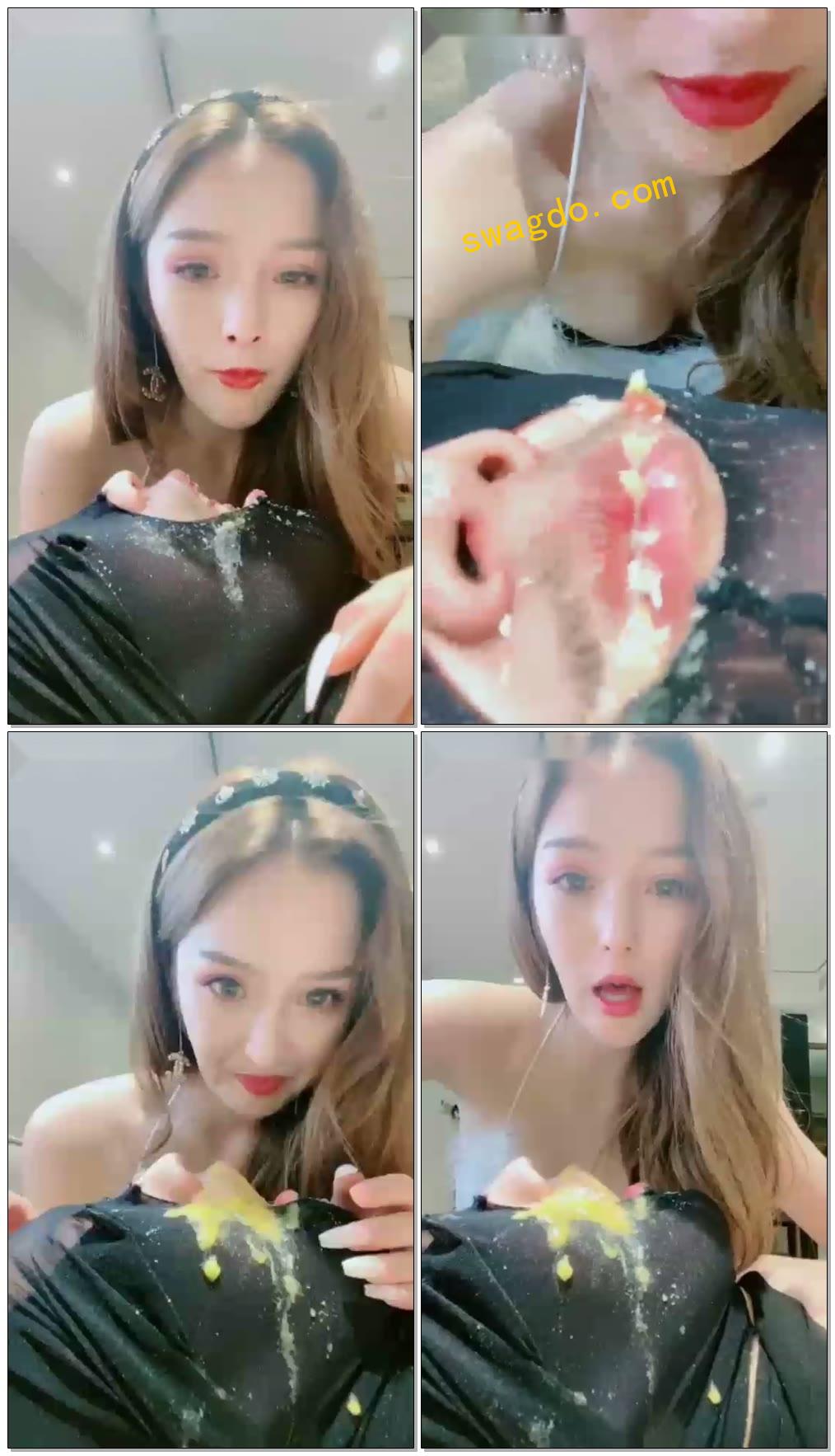 【一诺大小姐】水果喂食【60分钟】【高清】