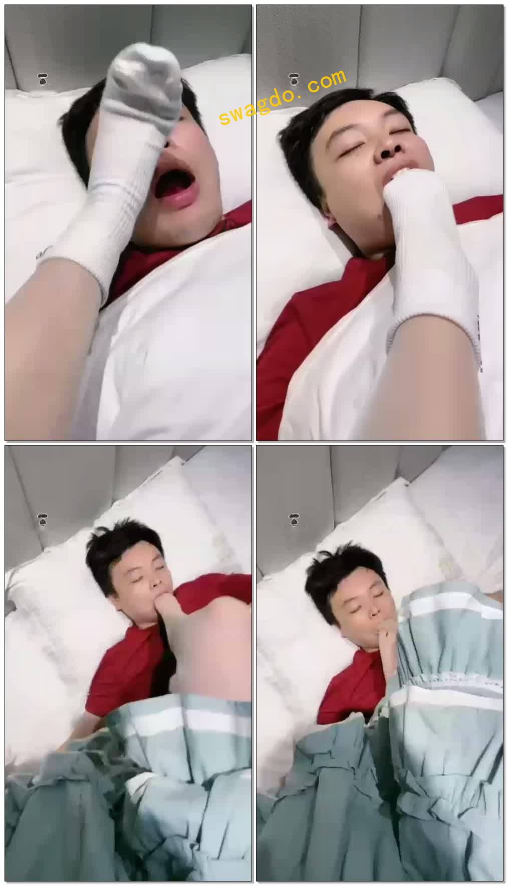 【上海櫻桃小s】另类调教，熟睡的哥哥（官方已删）【30分钟】【高清】