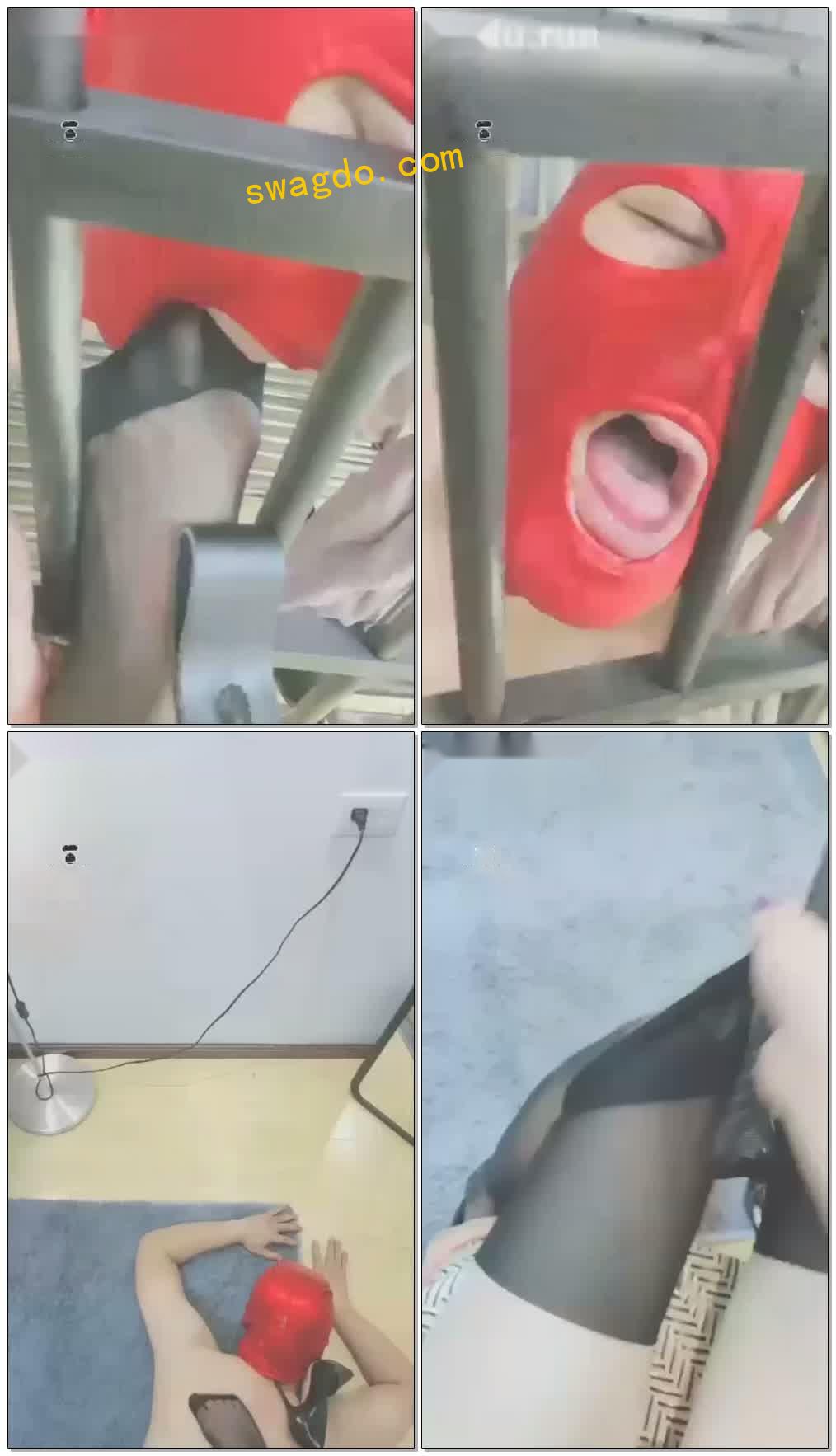 【贵阳妖妖女王】暴雨也阻止不了狗狗来，狗笼调教【37分钟】【高清】