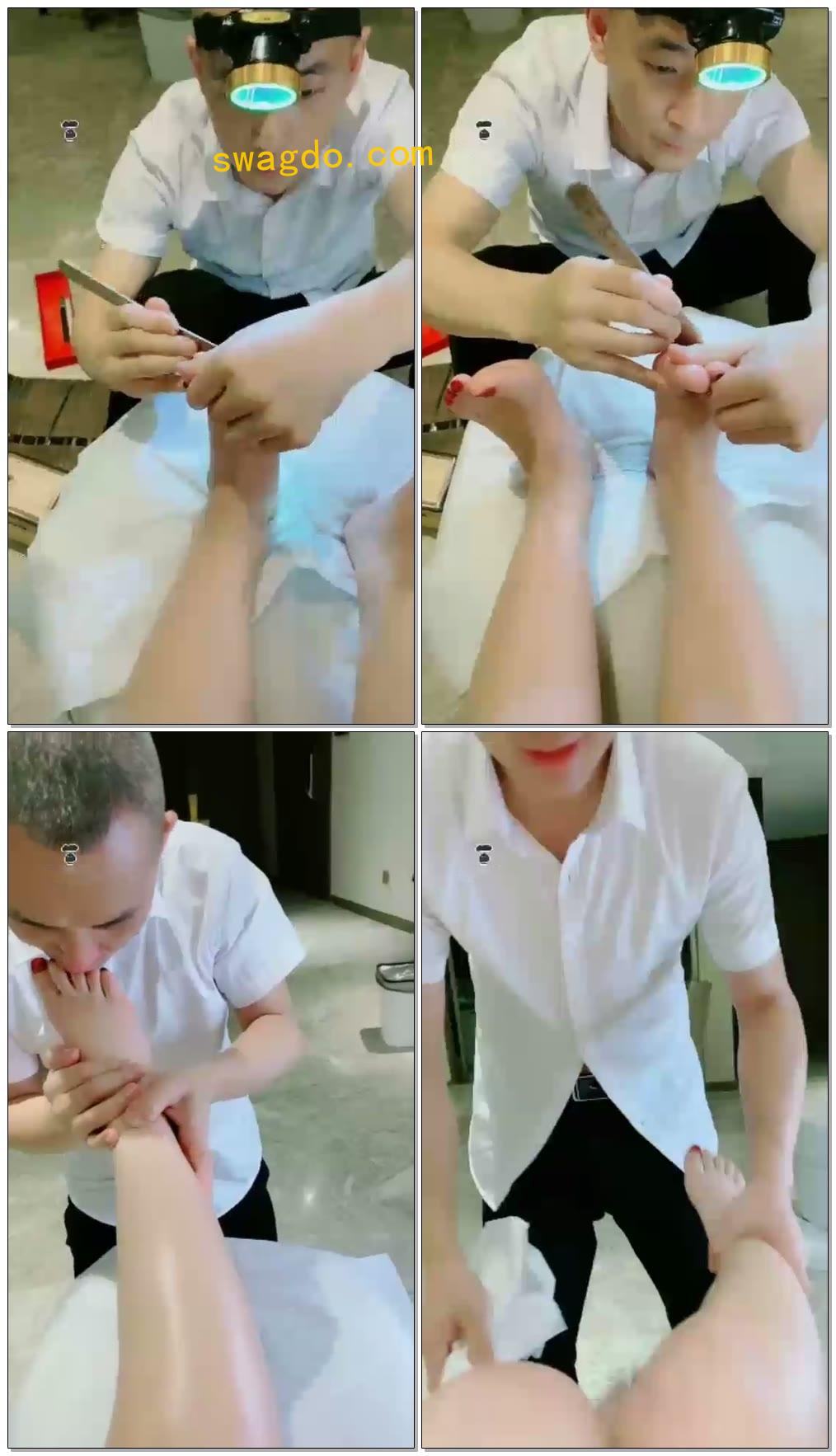 【一诺大小姐】真实开发足疗师傅（二）【90分钟】【标清】