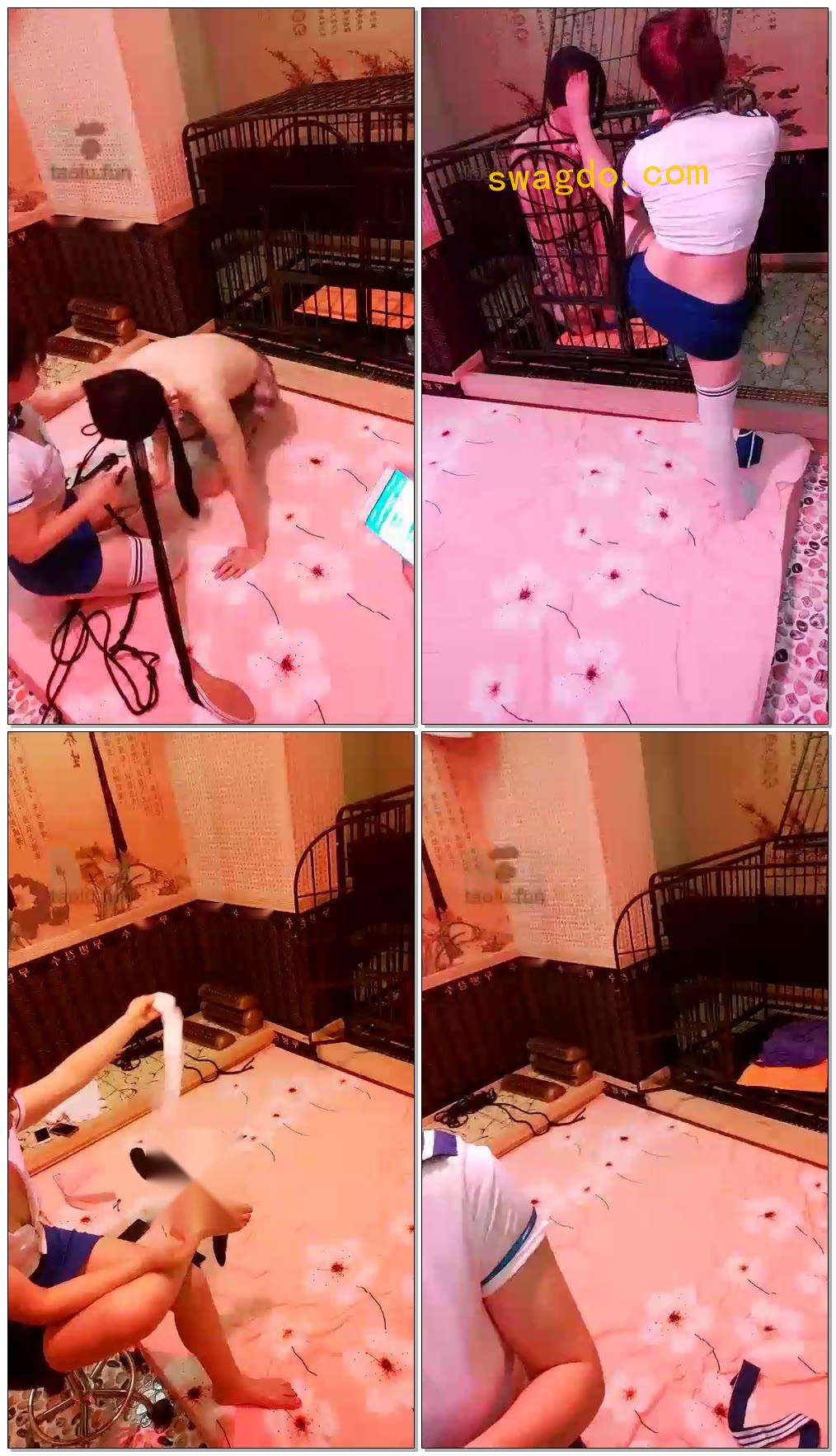 【茉莉S】在我脚下撒坏把我的小乖乖【54分钟】【标清】