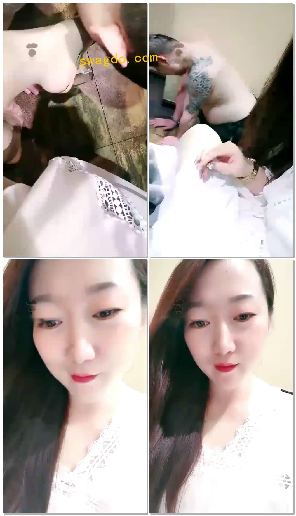 【丝皇女王】餐厅双女王戏耍宠物【23分钟】【标清】