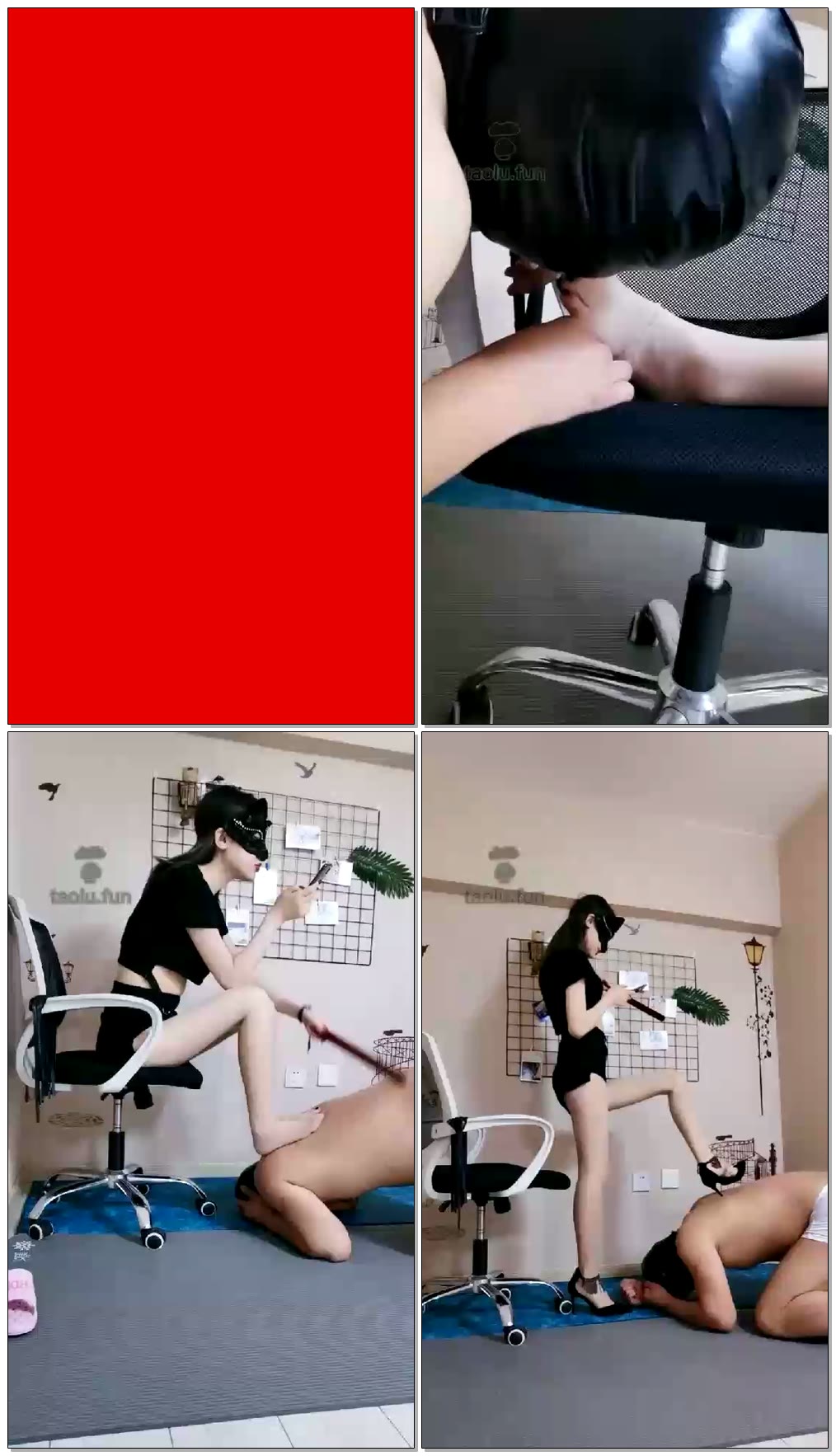 【羽唯女神】白丝长腿女神的家狗【45分钟】【标清】